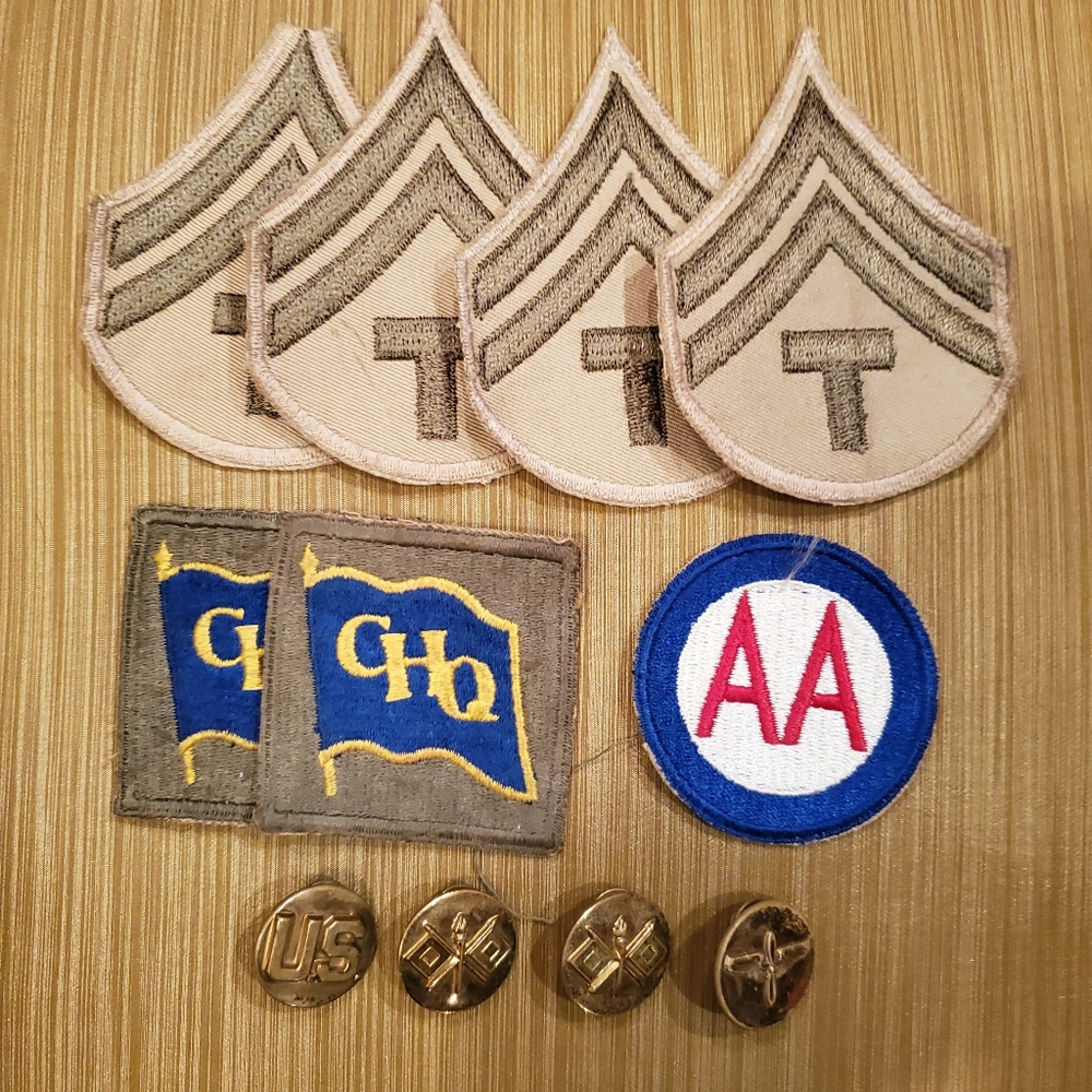 WWII Patches and Pins